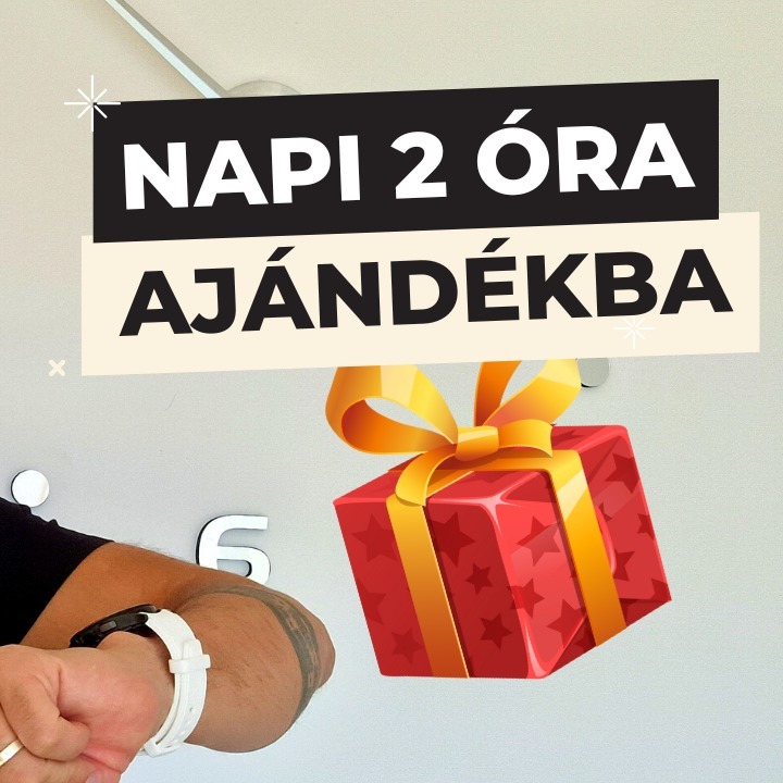 617: Napi 2 óra ajándékba - hogy többet hozz ki minden napodból! episode artwork