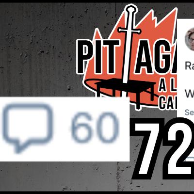 Your 50+ Comments, Some Hot, All Takes? - Pit Against 72 Your 50+ Comments, Some Hot, All Takes? - Pit Against 72