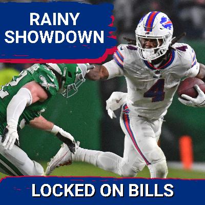 Bills Brace for Rainy Showdown against Eagles – Josh Allen’s Health & James Cook’s Rushing in Focus