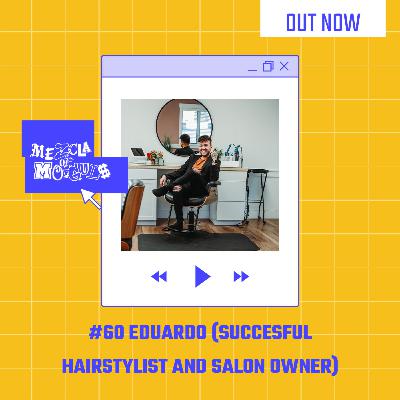 #60 Eduardo (Hairstylist & Salon owner) At 26 years old Eduardo took on hairstyling and has made it a successful career.