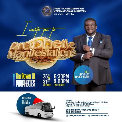 Prophetic Manifestations 2021 - Day 3_ Ps. N. Opoku-Nsiah