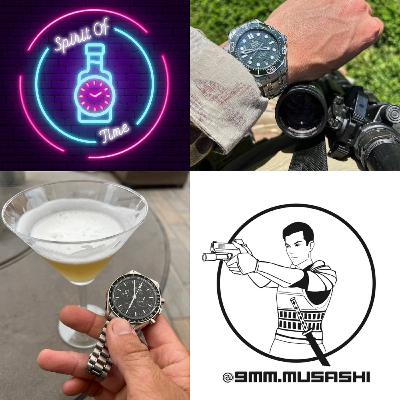 Ep.96- @9mm.Musashi and The Book of 5 Watches; Samurai and Speedmasters