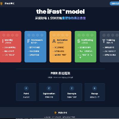 EP53 英语开口难？试试iFast口语练习法，每天1分钟重塑表达自信