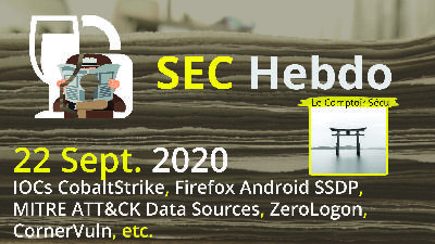 [SECHebdo] 22 septembre 2020 - Fix audio