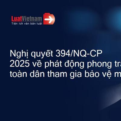 Chính phủ với người dân - Phát động phong trào toàn dân tham gia bảo vệ môi trường