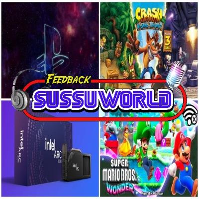 Feedback SussuWorld: Jogos da Sony Multi, Intel em crise, Wolfenstein na TV, Zeenix, Crash e mais !!