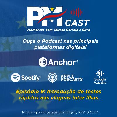 Introdução de testes rápidos nas viagens inter ilhas. #9