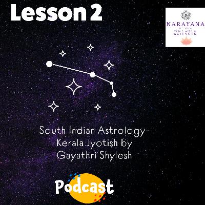 Lesson 2- Kerala Vedic Astrology -Lesson 2