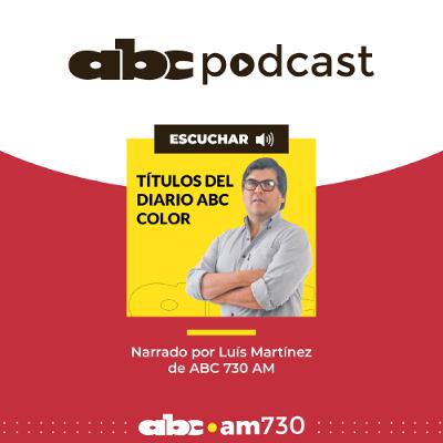 13 10 2025 01 Madrugada Abc Titulos de Abc