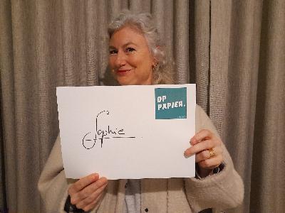Op papier 13: Sophie Allegaert (mede-oprichtster 'O Dierbaar België', auteur en journaliste)