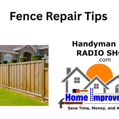 Fence Repair Tips