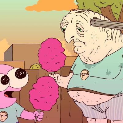 Cartoon Commentary #61 Smiling Friends - Desmond's Big Day Out