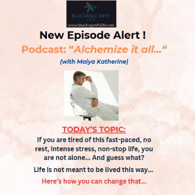 Episode# 46 - Slow Down! How to get off the Hamster Wheel of your busy Life...