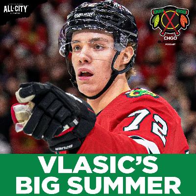 Alex Vlasic Discusses BIG Summer w/ World Championship, Blashill Hire | CHGO Blackhawks Podcast