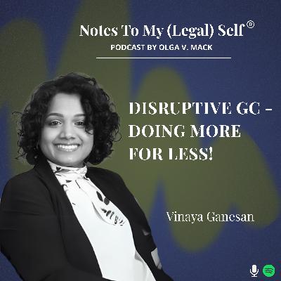 Season 12, Episode 5: Disruptive GC - Doing More for Less! (with Vinaya Ganesan)