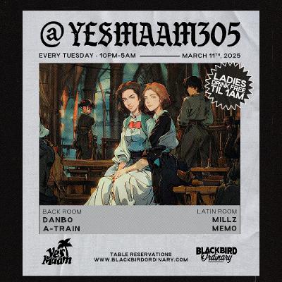 DJ MeMo LIVE @ Blackbird Ordinary (Yes Ma'am - Ladies Night) (03.11.2025)