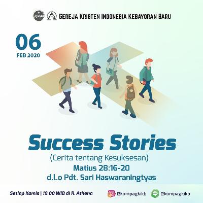 Pdt Sari Haswaraningtyas - Succes Stories.