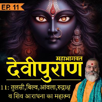 Secrets, benefits and virtues of Rudraksha, Ganga bath and Tulsi. | Devi Bhagwat Katha | EP 11 | Ashish P Mishra