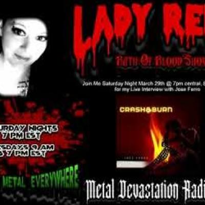 Vicky Grandy/LADY RED - Bath of Blood Interview 03- 29- 25 with Jose Ferro