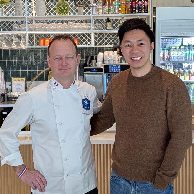 Xavier Rousseau: il cuisine pour l'Equipe de France de football et pour la Scène Musicale de Boulogne-Billancourt