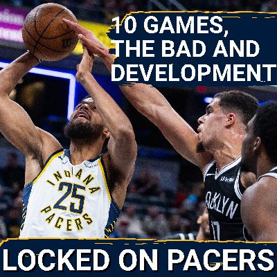 What Indiana Pacers 1st 10 games revealed: Point guard Nembhard, offense, Walker + Sheppard growth?