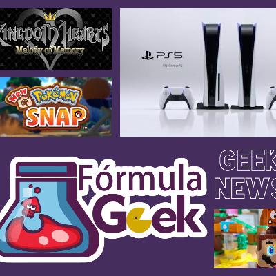Geek News 05 - El primer juego que puede ser recetado, nuevo Pokemon Snap, el evento de PS5 y más!