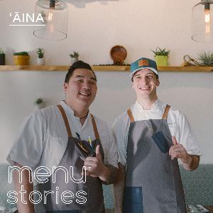 Chef/Owner Jordan Keao and Chef de Cuisine Chris Yang, ‘āina