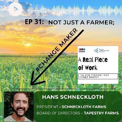 NOT JUST A FARMER; #CHANGEMAKER NOT JUST A FARMER; #CHANGEMAKER