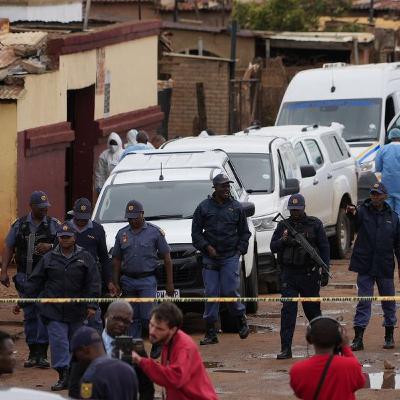 Manhunt under way after gunmen kill nine near South Africa’s Johannesburg