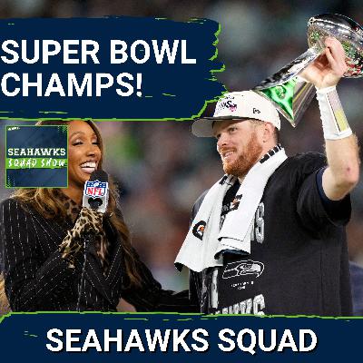 SEAHAWKS SQUAD SHOW: The Seattle Seahawks are Super Bowl CHAMPIONS SEAHAWKS SQUAD SHOW: The Seattle Seahawks are Super Bowl CHAMPIONS