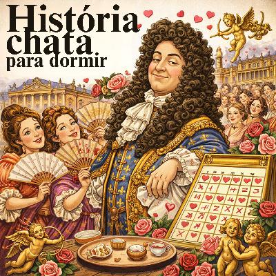 A vida amorosa escandalosa de Luís XIV: ascensão e queda de Versalhes 💤 | História Chata para Dormir