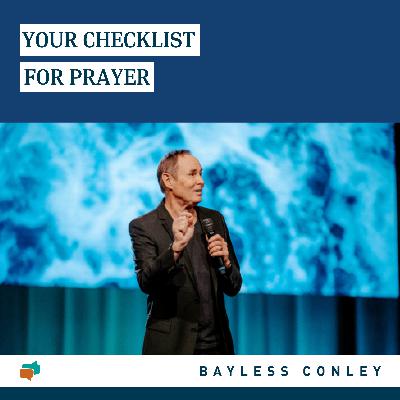 Your Checklist for Prayer (1/2)