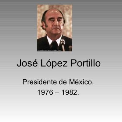 Jose López Portillo 1976-1982