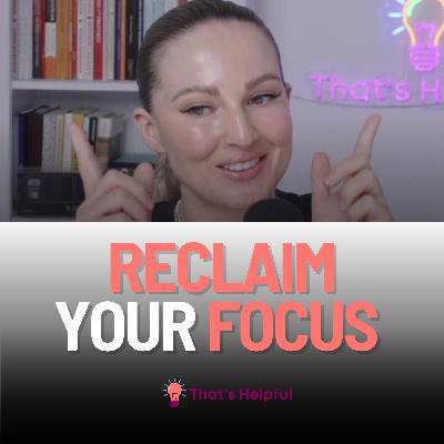 Reclaim Your Focus: 5 Tiny Shifts to Detox Your Digital Brain