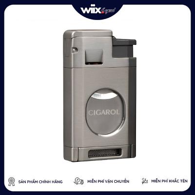 Bật lửa khò 3 tia kèm dao cắt BL12 Cao Cấp