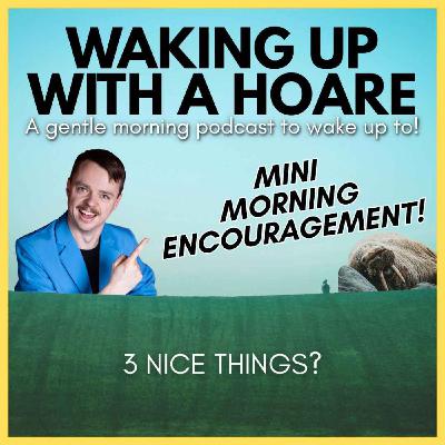 Mini Morning Encouragement: 3 Nice Things?