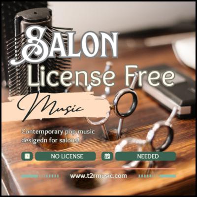 Salon Radio - no music license needed