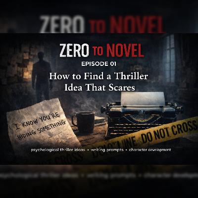 Zero to Novel (Ep 1): How to Find a Thriller Idea That Scares Zero to Novel (Ep 1): How to Find a Thriller Idea That Scares