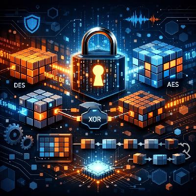 Course 17 - Computer Network Security Protocols And Techniques | Episode 3: Modern Ciphers: Structure, Standards (DES/AES)