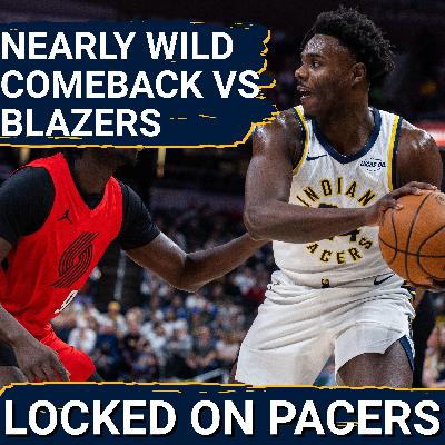 How the Indiana Pacers nearly pulled off an insane comeback in loss vs Blazers, Peter + Slawson lead How the Indiana Pacers nearly pulled off an insane comeback in loss vs Blazers, Peter + Slawson lead