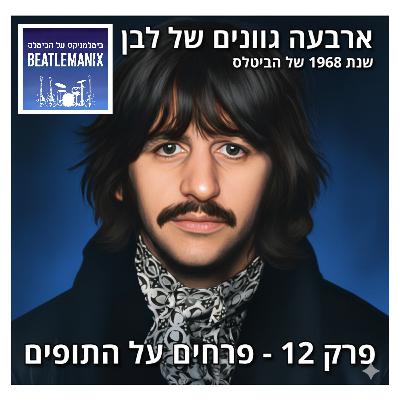 פרק 128 - ארבעה גוונים של לבן - 1968 של הביטלס - פרק 12 - פרחים על התופים פרק 128 - ארבעה גוונים של לבן - 1968 של הביטלס - פרק 12 - פרחים על התופים