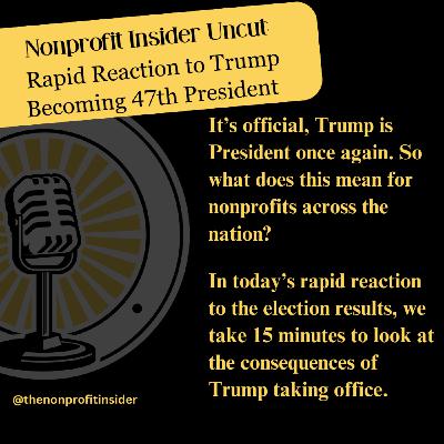 Uncut Series: Rapid Reaction to Trump Becoming 47th President