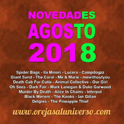 Novedades Agosto 2018 - Rock, Alternative, Indie