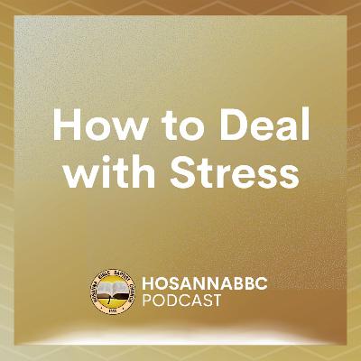 How to Deal with Stress (Part 2) - Rev. Provy R. Cadelina
