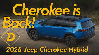 Jeep Cherokee is Back With Hybrid Power for 2026