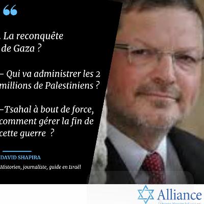 David Shapira au micro de Claudine Douillet