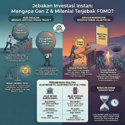 Eps 21. Deep Dive Kenapa Gen Z & Millenials Terjebak FOMO Investasi.