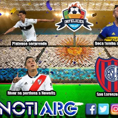 NOTIARG: Boca tumba a Rosario - River coge ritmo - Platense sorprende y San Lorenzo es una verguenza