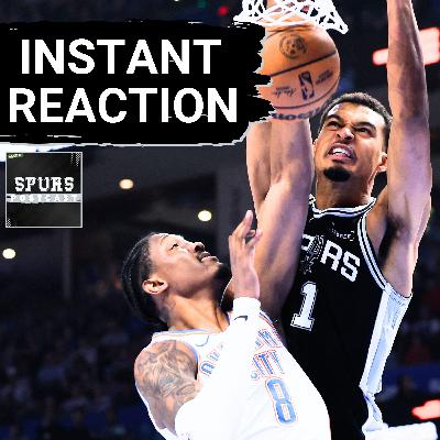 SPURS POSTCAST: WEMBY CANCELS OKC CHRISTMAS | Wembanyama, Fox DOMINATE third-straight vs Oklahoma City Thunder