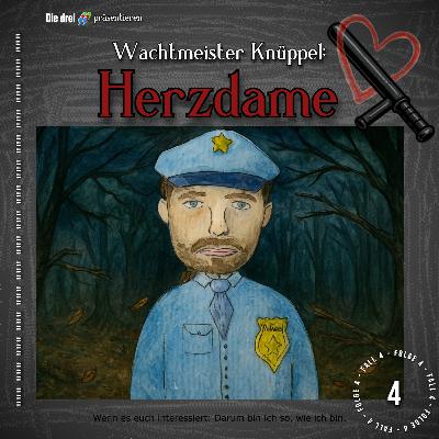 Die drei Gänsefüßchen präsentieren: Wachtmeister Knüppel – Herzdame (Die drei """ Hörspiel: Folge 4)